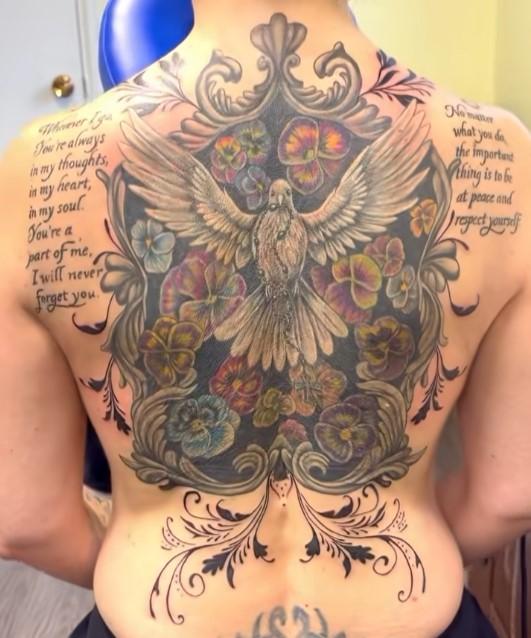 Résultat du cover-up personnalisé, transformation 04